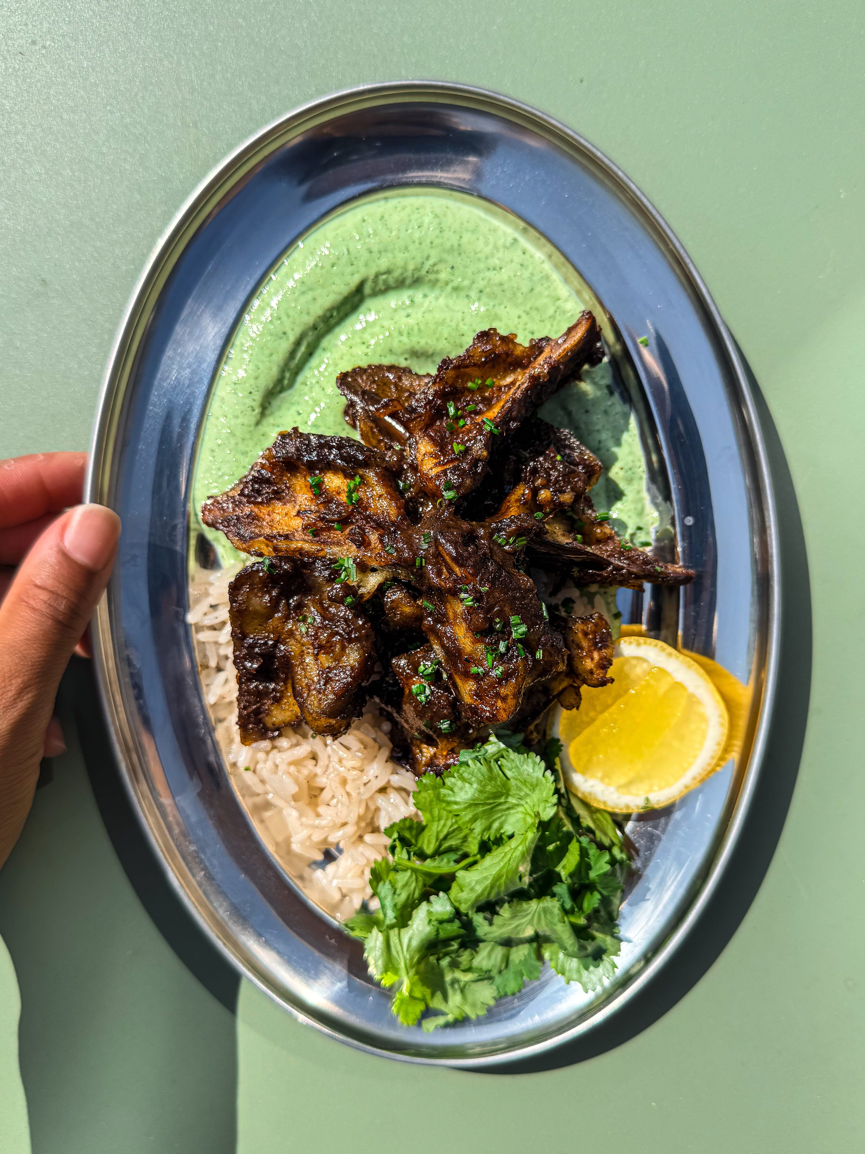 Crispy Fried Sticky Miso Jerk Aubergine