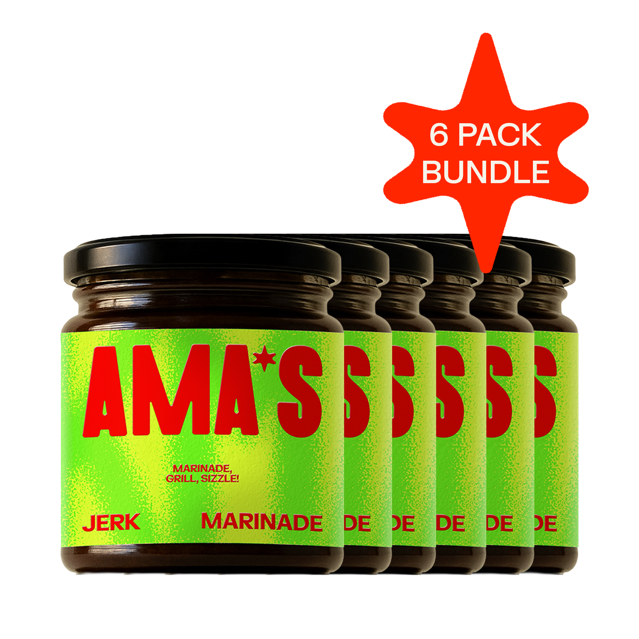 6 x Jerk Marinade